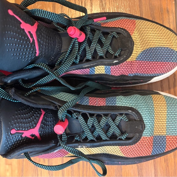 Nike Air Jordan 36 Low Black Multi Color Basketball Shoes Mens Size 13 - Picture 15 of 15